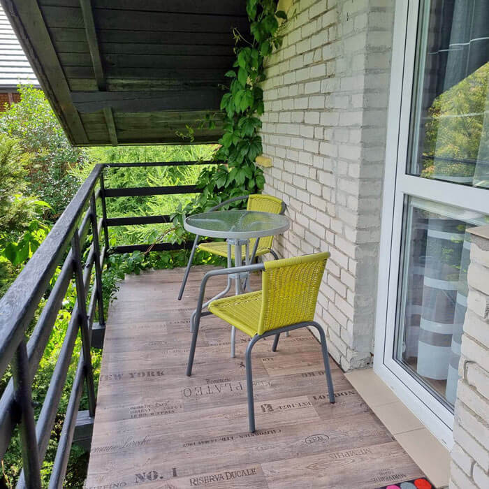 Pokoje nr2 balkon